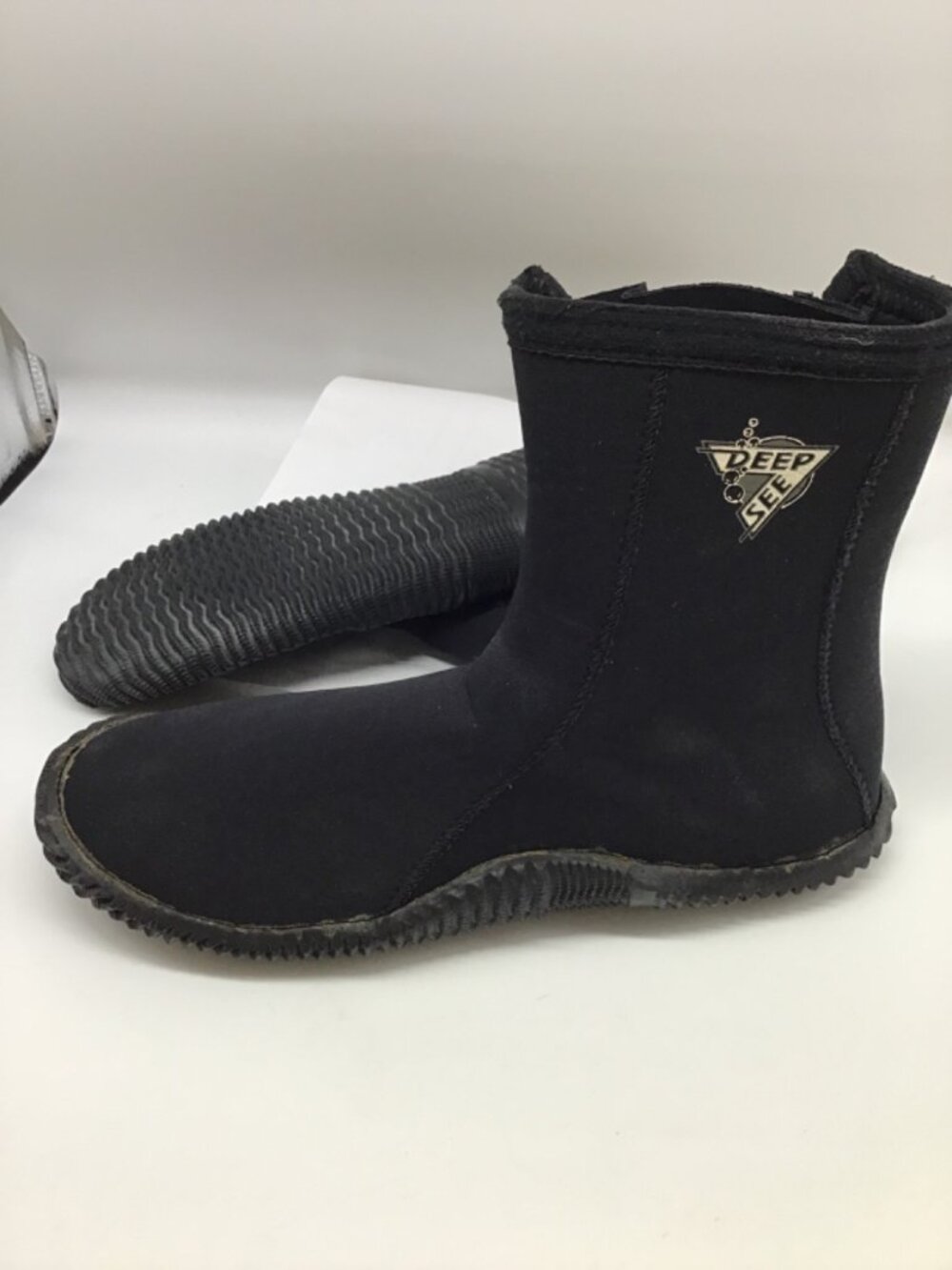 Deep See Neoprene Wetsuit Diving Boots Size 9 Men's